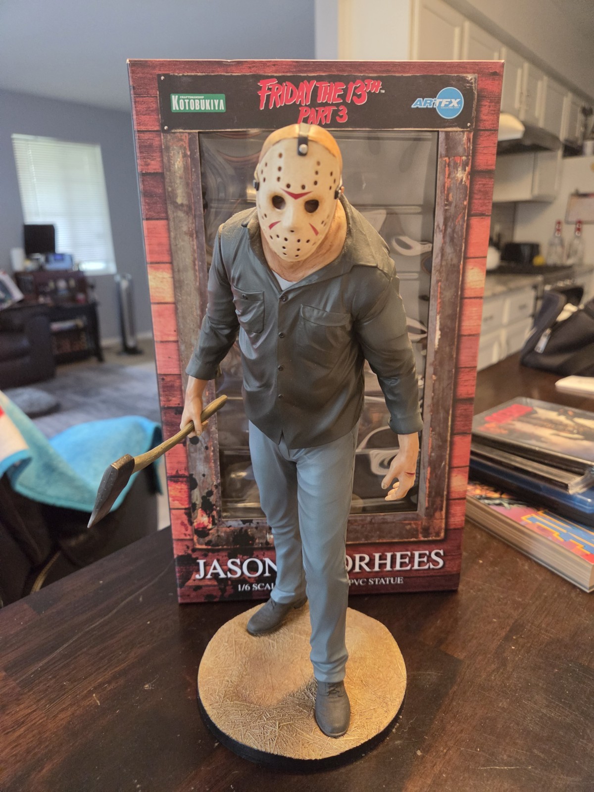 KOTOBUKIYA ARTFX – Friday the 13th PART 3 – Jason Voorhees – 1/6 Scale Figure