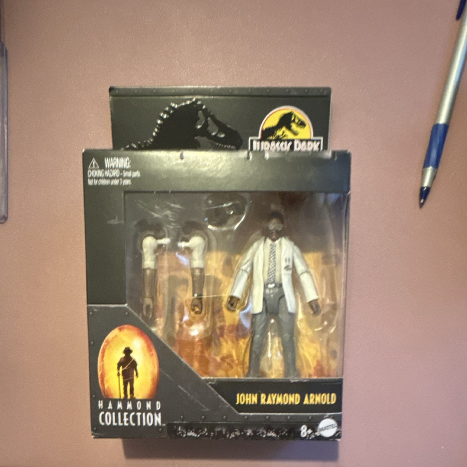 Jurassic Park Hammond Collection John Raymond Arnold Figure w/ Accessories