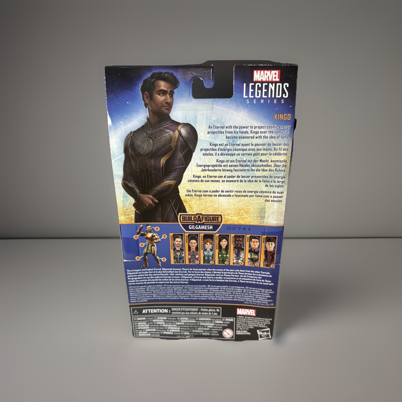 Marvel Hasbro Legends Series The Eternals Kingo 6″ Action Figure New Sealed! (I)