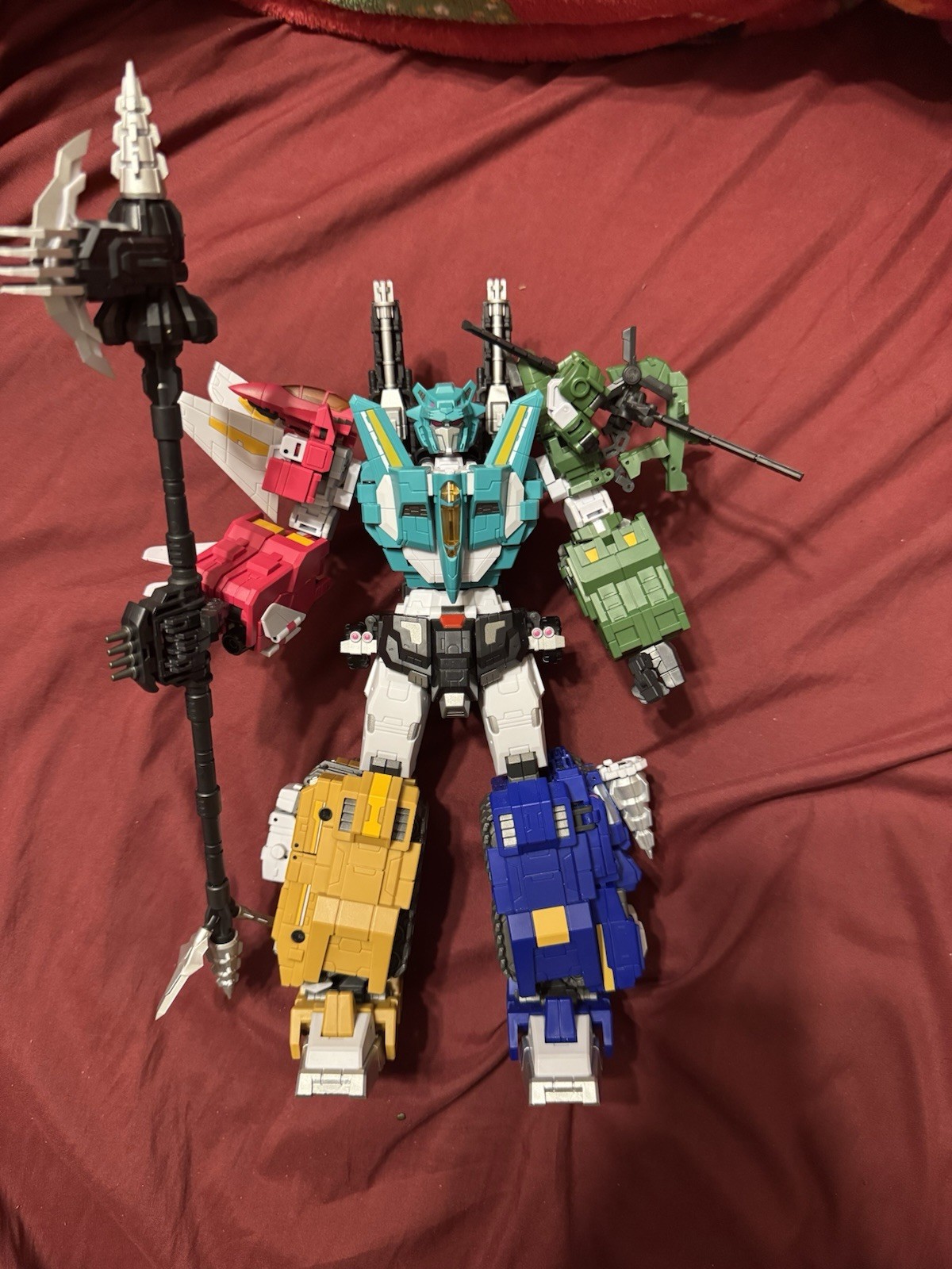 Transformers Iron Factory Liokaiser Set Of 6 No Hellbat