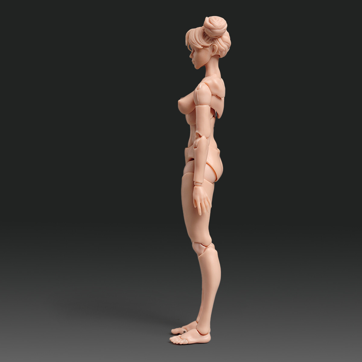 US Romankey 1/12 Flexible Joint Pale Girl Figure Body &Head Female Doll