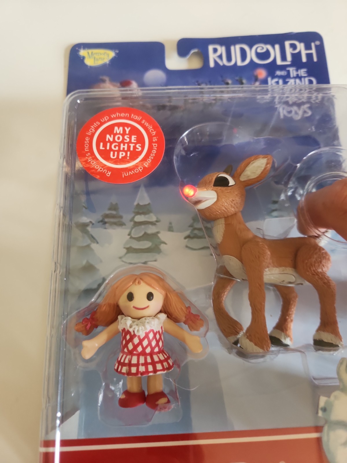 2001 Playing Mantis Rudolph and the Island of Misfit Toys Action Figure Sealed