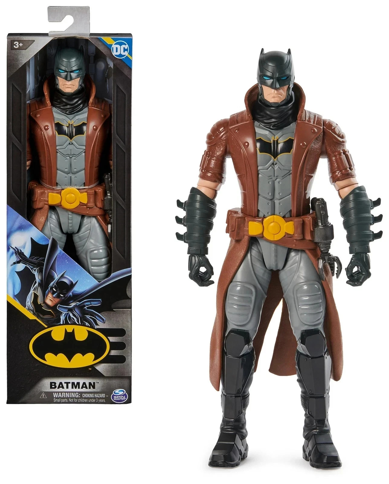 DC Comics 12-inch Batman Action Figure, Kids Toys For Boys And Girls, Ages 3+