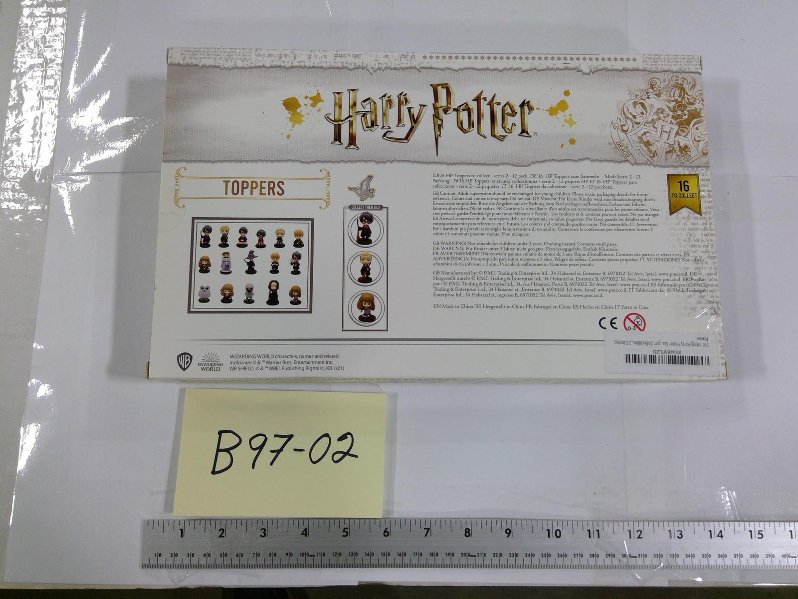 Harry Potter Toppers Deluxe Box Series 2 Figure Set 12 Pack PMI Toy New Multi