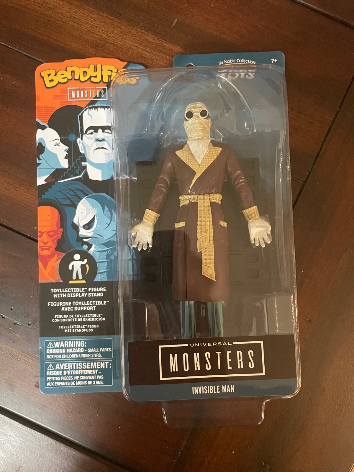 BendyFigs Universal Monsters: The Invisible Man Series 2 Action Figure
