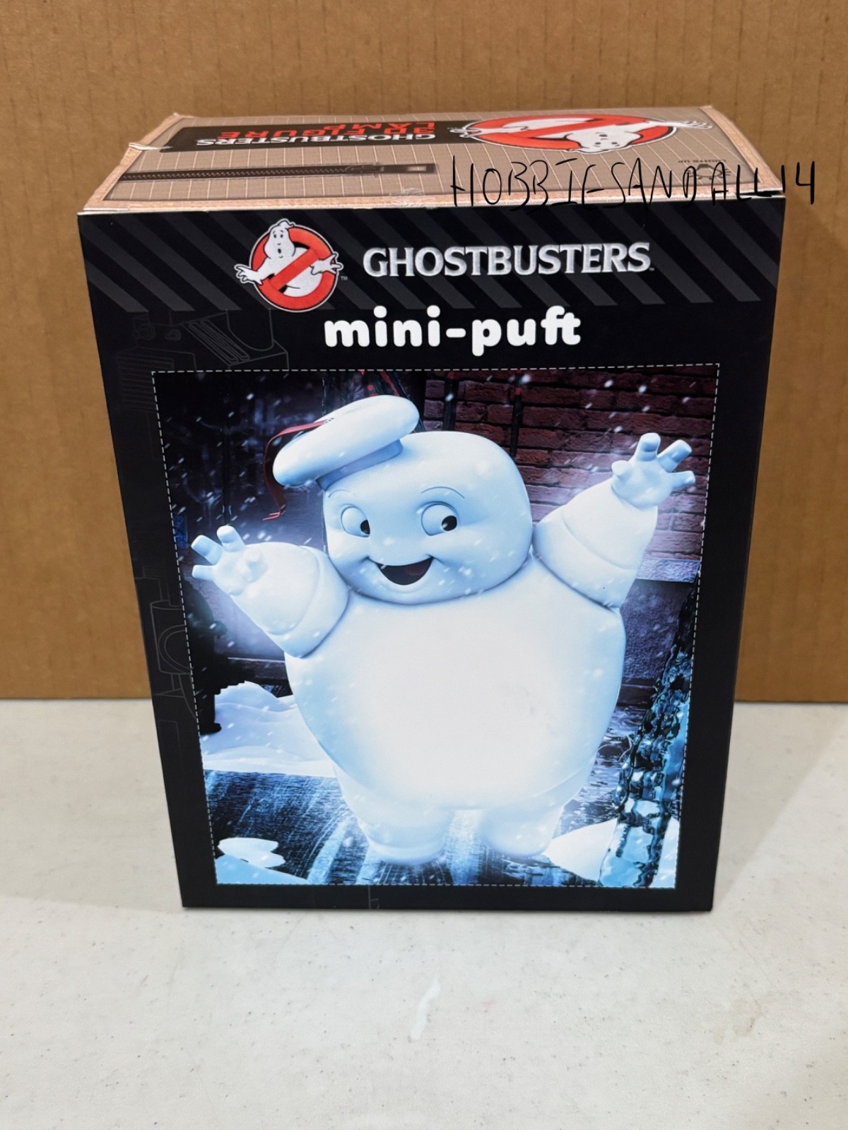 Ghostbusters !! Mini Puft 3D Figure Lamp 7″ Tall New !! Lights Up USB Stay