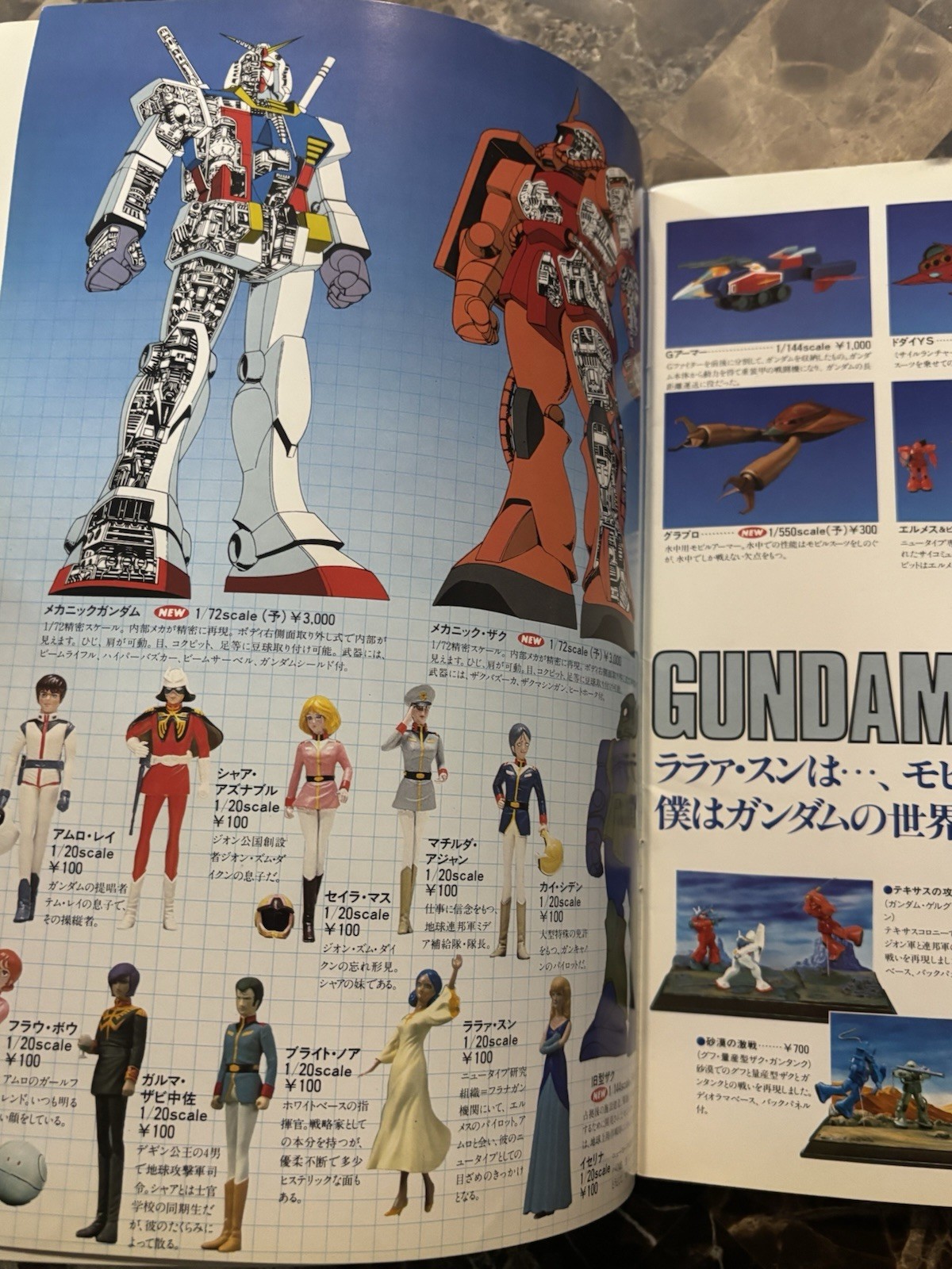 BANDAI 1982 PLASTIC MODEL KITS TOY FAIR CATALOG GUNDAM VOLTRON GOLION YAMOTO