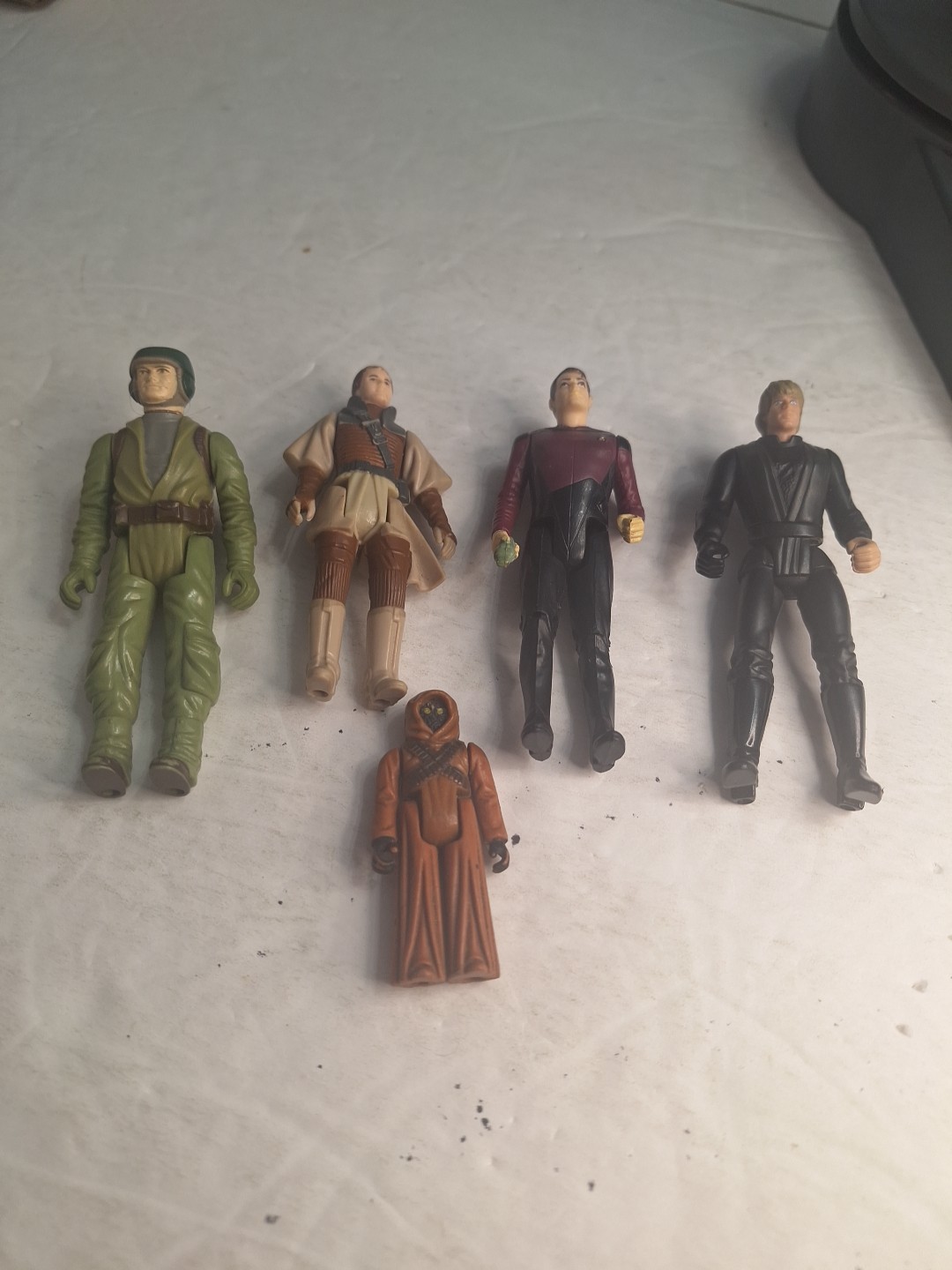 Vintage Star Wars Action Figures Please See Photos J6