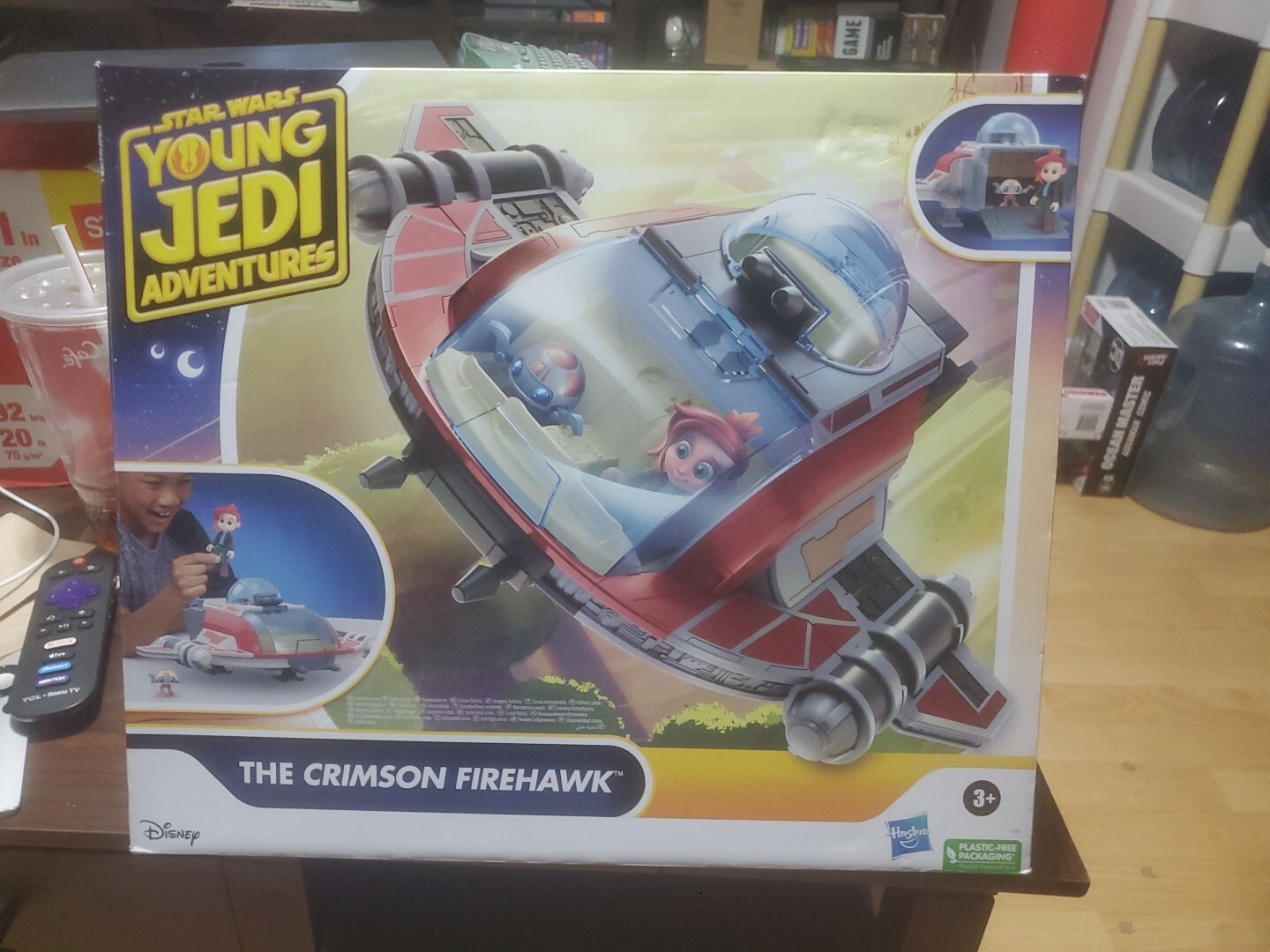 Disney Star Wars Young Jedi Adventures The Crimson FireHawk Playset – Brand NEW