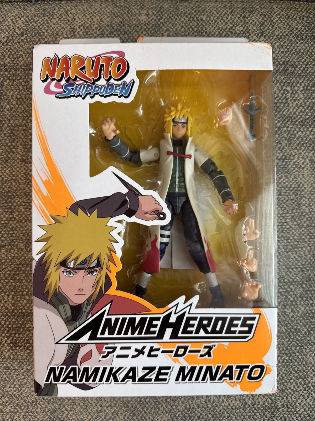 Namikaze Minato Naruto Shippuden Anime Heroes BanDai