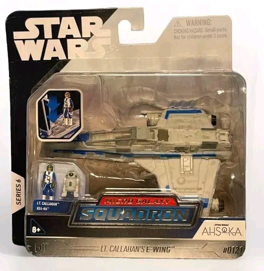 Star Wars Micro Galaxy Squadron Lt. Callahan’s E-Wing Series 6