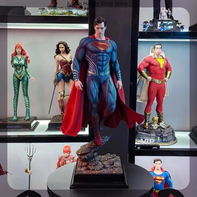 DC Justice League Superman Figure GK Handmade Statue Model Gift