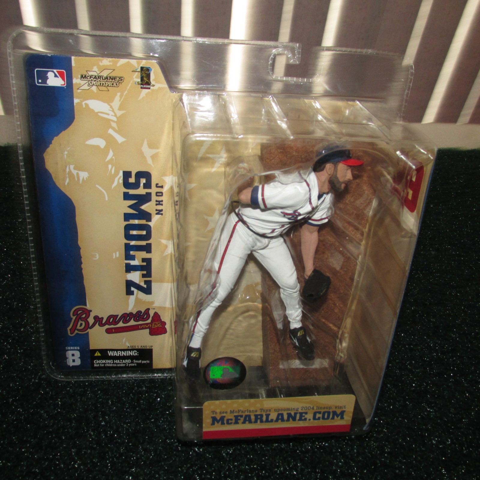McFarlane 2004 John Smoltz Atlanta Braves MLB series 8 (rookie piece)