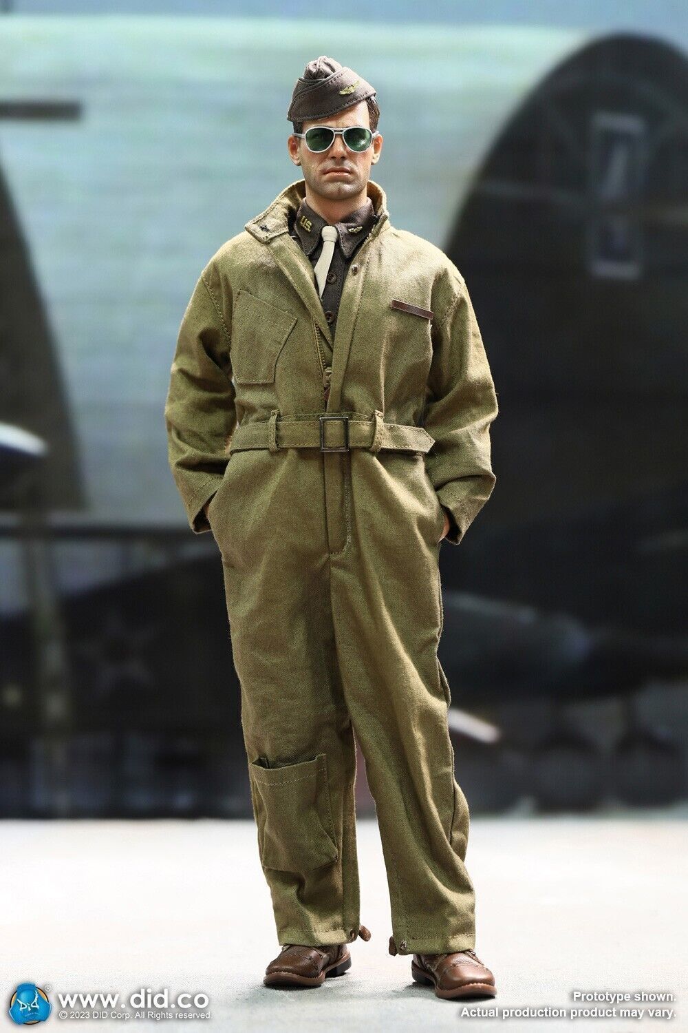 New DID A80167 1/6 WII US Army Air Forces Pilot Captain Rafe Soldier Figure