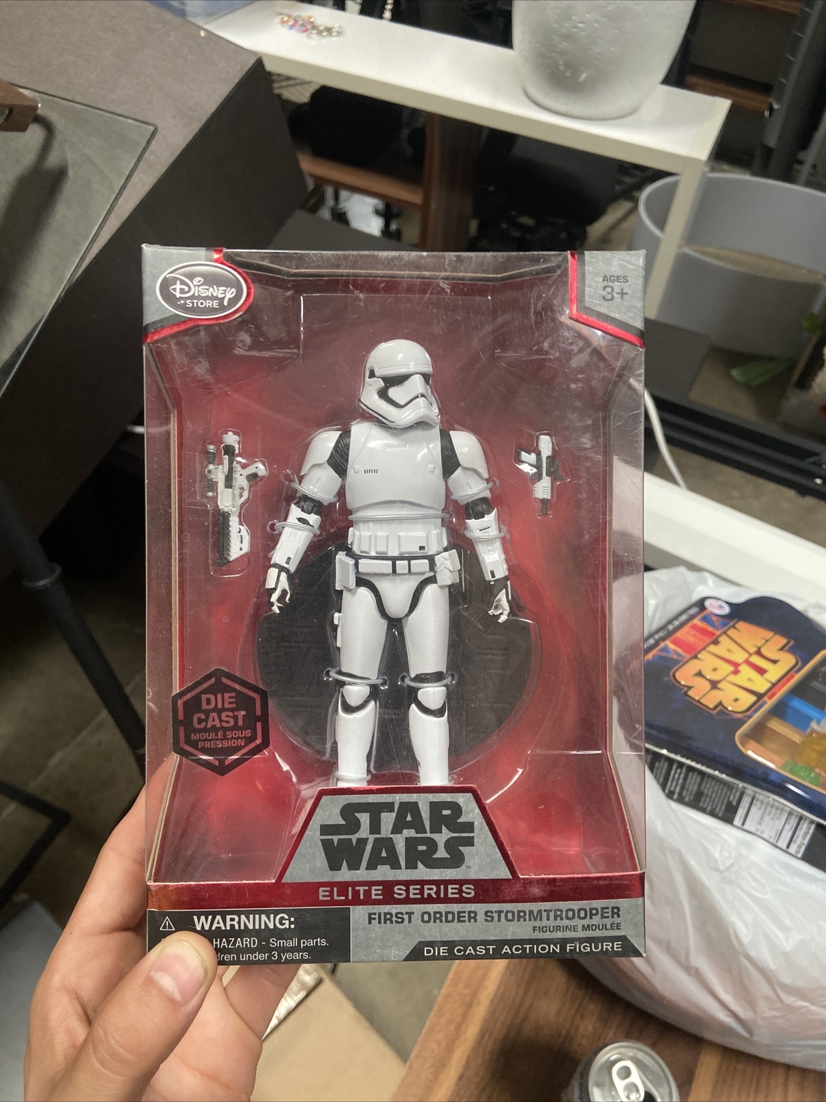STAR WARS Elite Series Action Figure First Order Stormtrooper Die Cast MIB