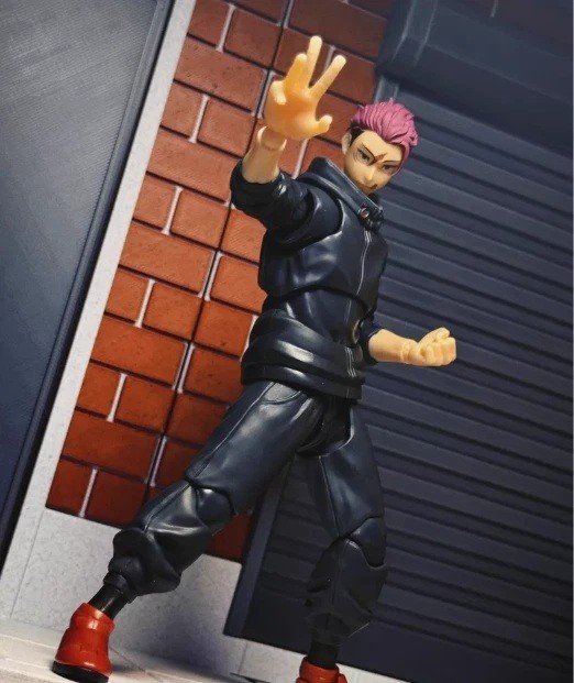 For 6″ Romankey Body 1/12 Jujutsu Kaisen Yuji Itadori hair (No Figure）