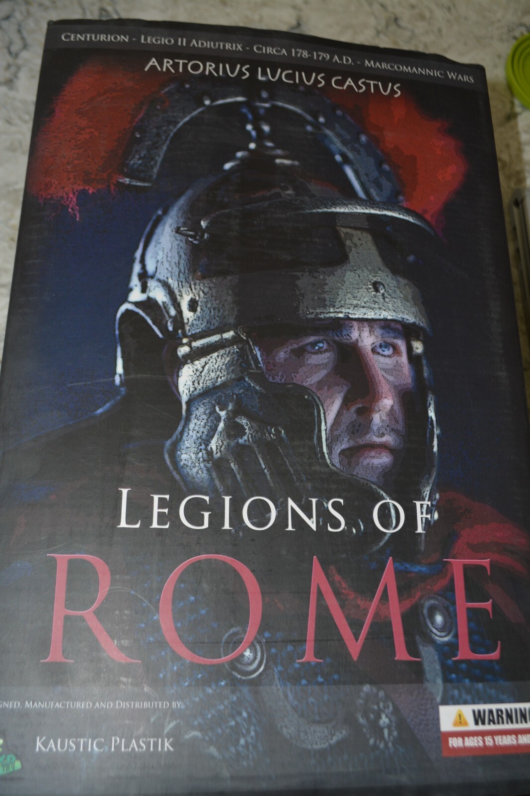 Kaustic Plastik 1:6 Centurion “Artorius Lucius Castus”, Legio II Adiutrix, NIB