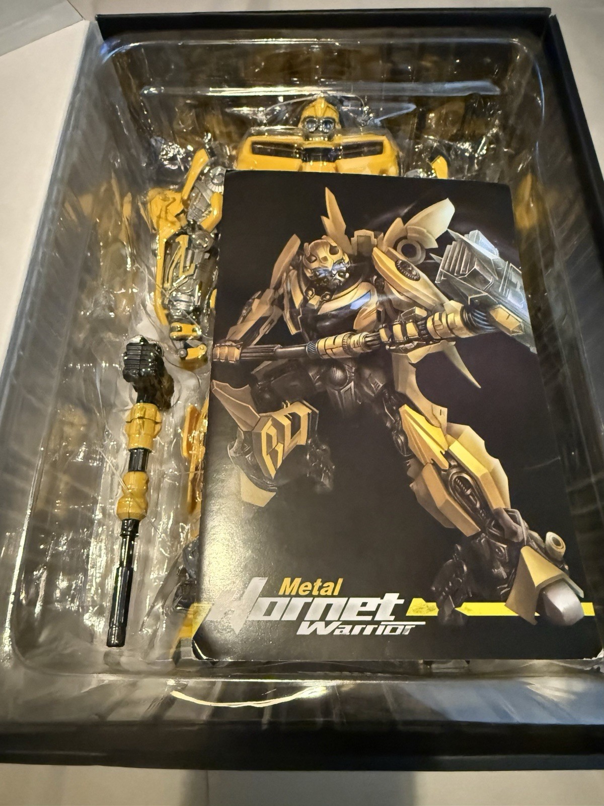 18cm Hornet Warrior Bumblebee LTS03C MPM03 Transformer Robot Figure Toy-OPEN BOX