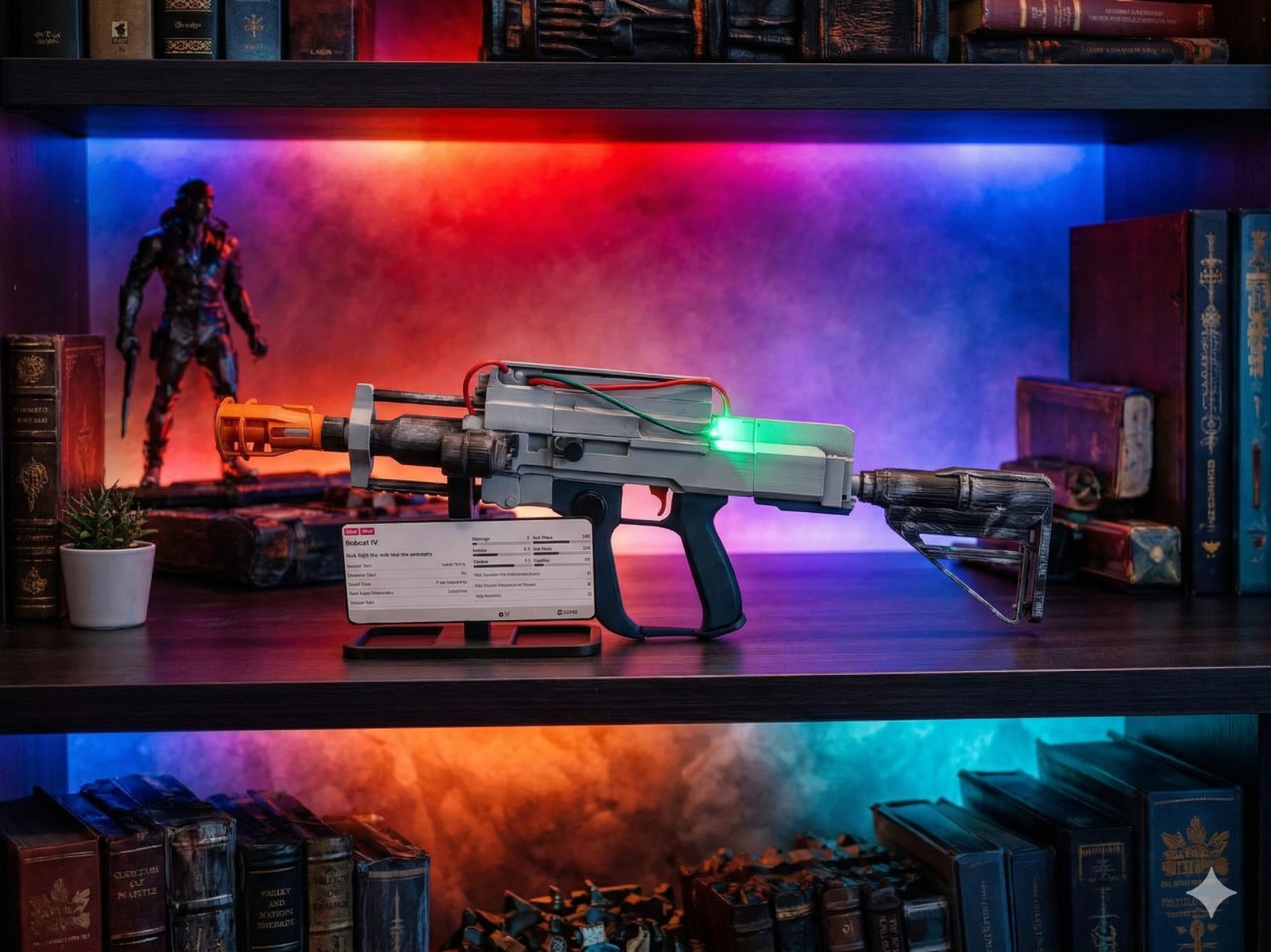 ARC Raiders Bobcat 4 LED Display Model – 3D Printed Sci-Fi Collectible – Gaming