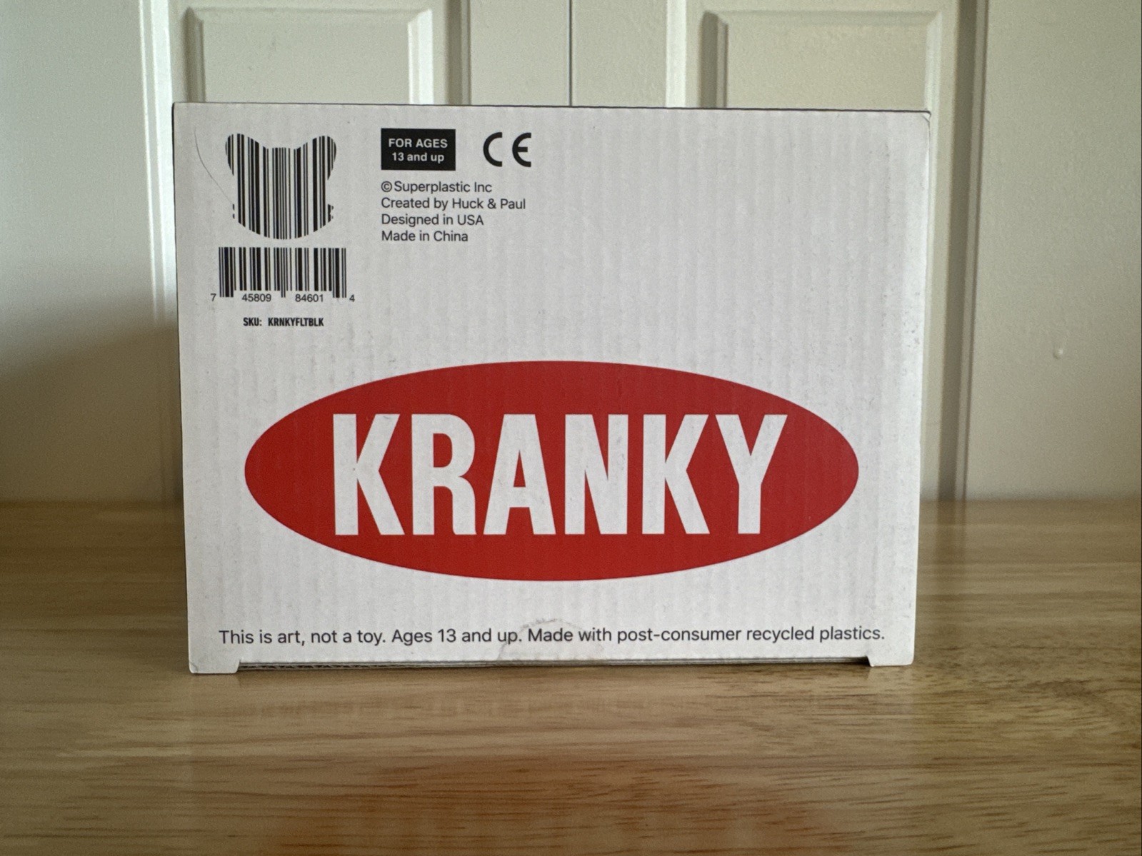 Super Plastic Super Kranky ULTRA-FLAT BLACK x Sket One 8″ Vinyl NEW & SEALED