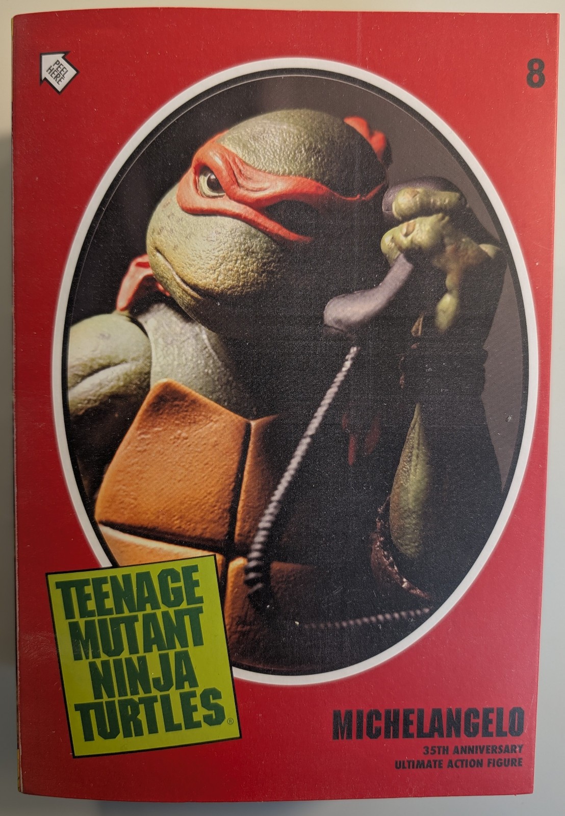 NECA TMNT Michelangelo 35th Anniversary Ultimate Action Figure 8” Sealed NEW NIB