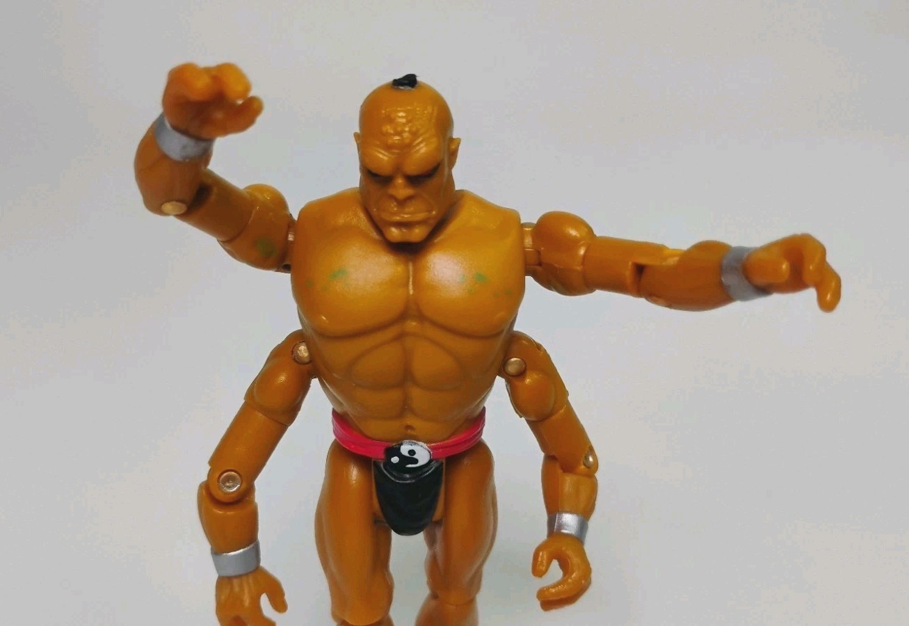 Vtg 1992 Hasbro Gi Joe Goro Mortal Kombat 3.75” Action Figure – No Ponytail