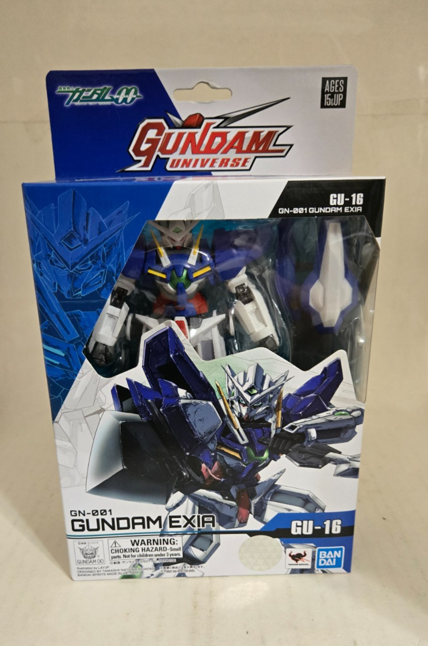 Bandai Gundam Universe Gundam Exia GU-16 New Sealed Figure Mobile Suit Gundam 00