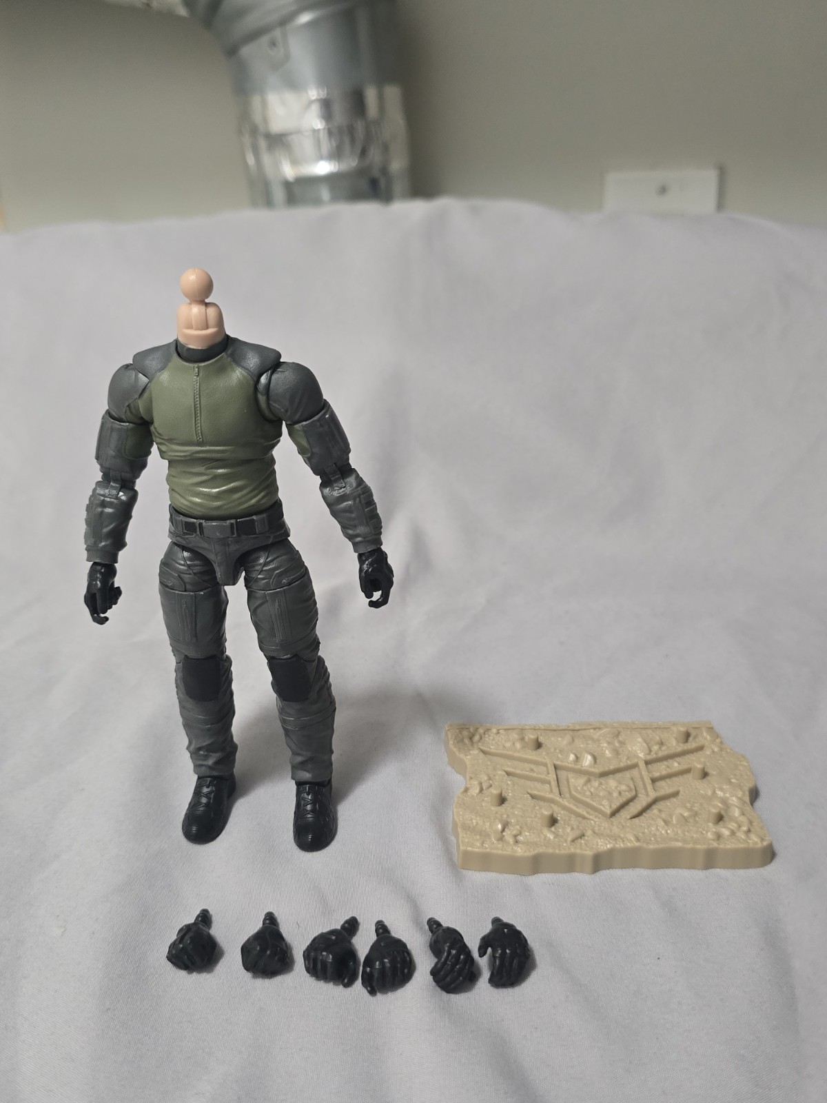 Valaverse Action Force Night Ops Senshi Male Body 6″ Custom Fodder 1/12 Scale