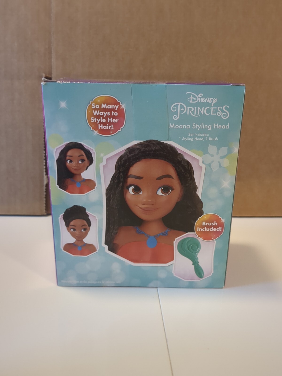 Disney Princess Moana Mini Styling Head from Disney’s Moana with Brush NEW!