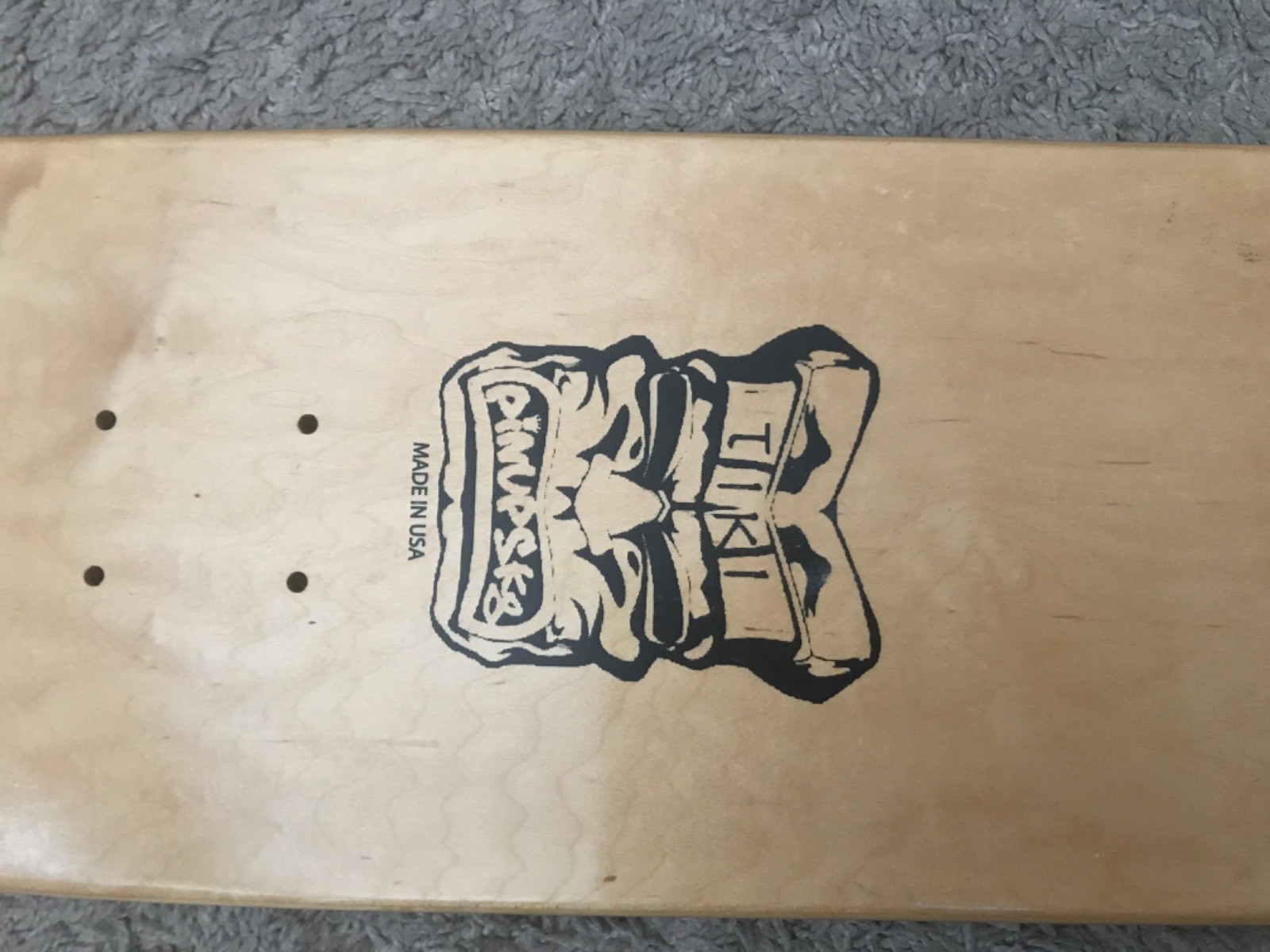 PinUp Sk8 Tiki Decks RARE AUTOGRAPHED SIGNED SKATEBOARD DECK CEE CEE RYDER.