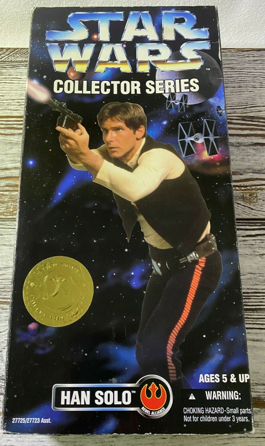 Vintage 1996 Kenner Star Wars Collector Series Han Solo 12″ Figure Ships Free