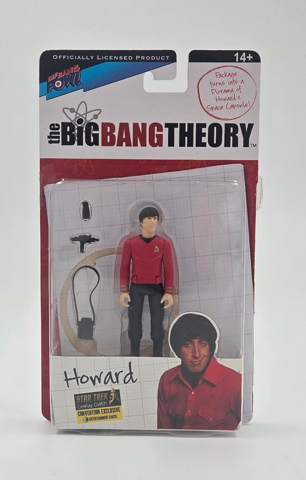 The Big Bang Theory Action Figure Star Trek Howard 3-3/4″ Convention Exclusive