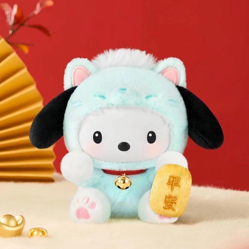TOPTOY Sanrio Lucky Cat Series Piush Blind Box Confirmed Figure Toy Doll