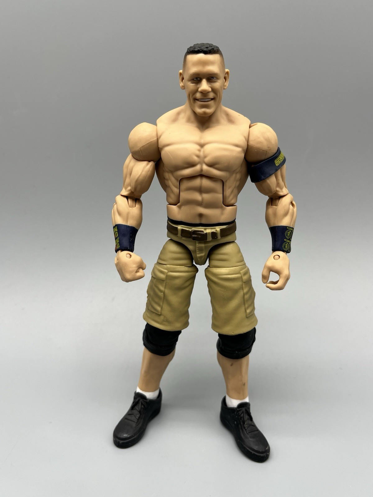 Mattel WWE Wrestling Elite Collection Series Figure John Cena Brown Purple