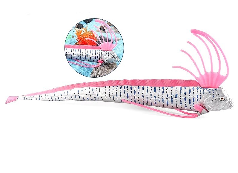 OARFISH Ocean Fish Toy Action Figure Small Animal Figurine Doll Gift for Kids