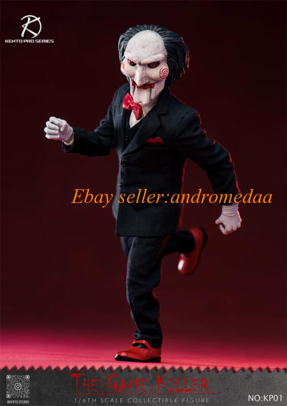 Kento pro Series KP01 1/6 Jigsaw Killer John Male Action Figure IN STOCK