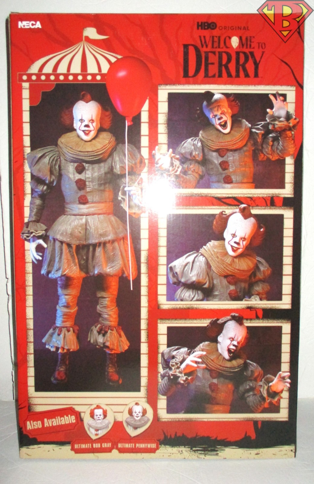 PENNYWISE IT Welcome to Derry 1/4 Scale 18″ inch Action Figure Neca MINT 2026