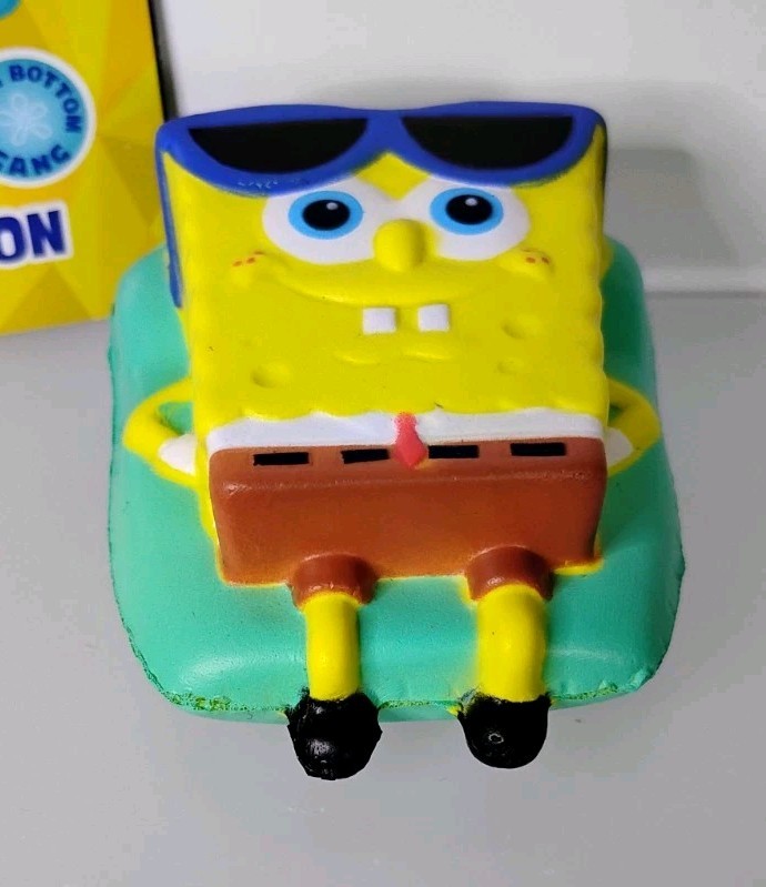 SpongeBob Squarepants Squish’ums Beachside Bullsitoy Foam Squishy Figure