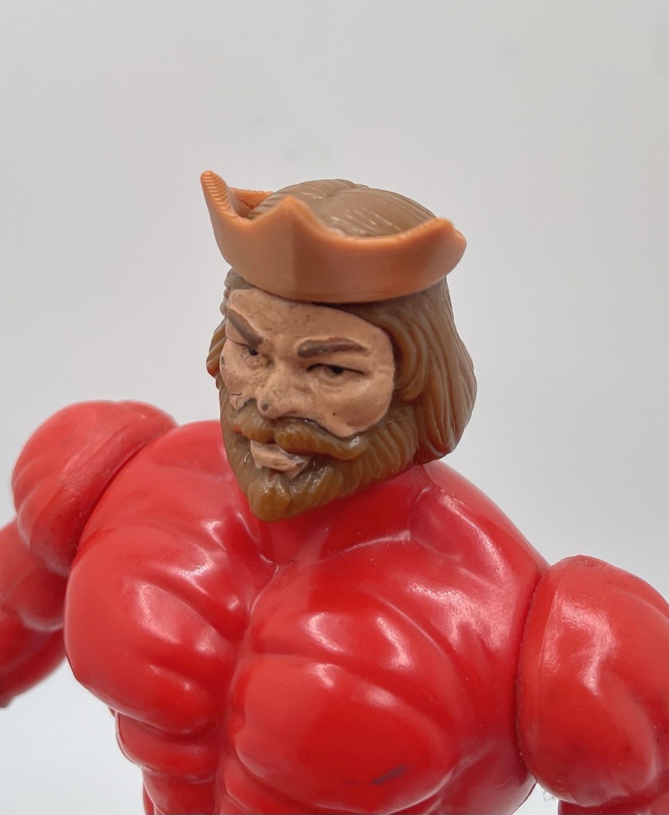 Vintage King Randor REPRO Staff & Crown & Armor MOTU Masters of the Universe