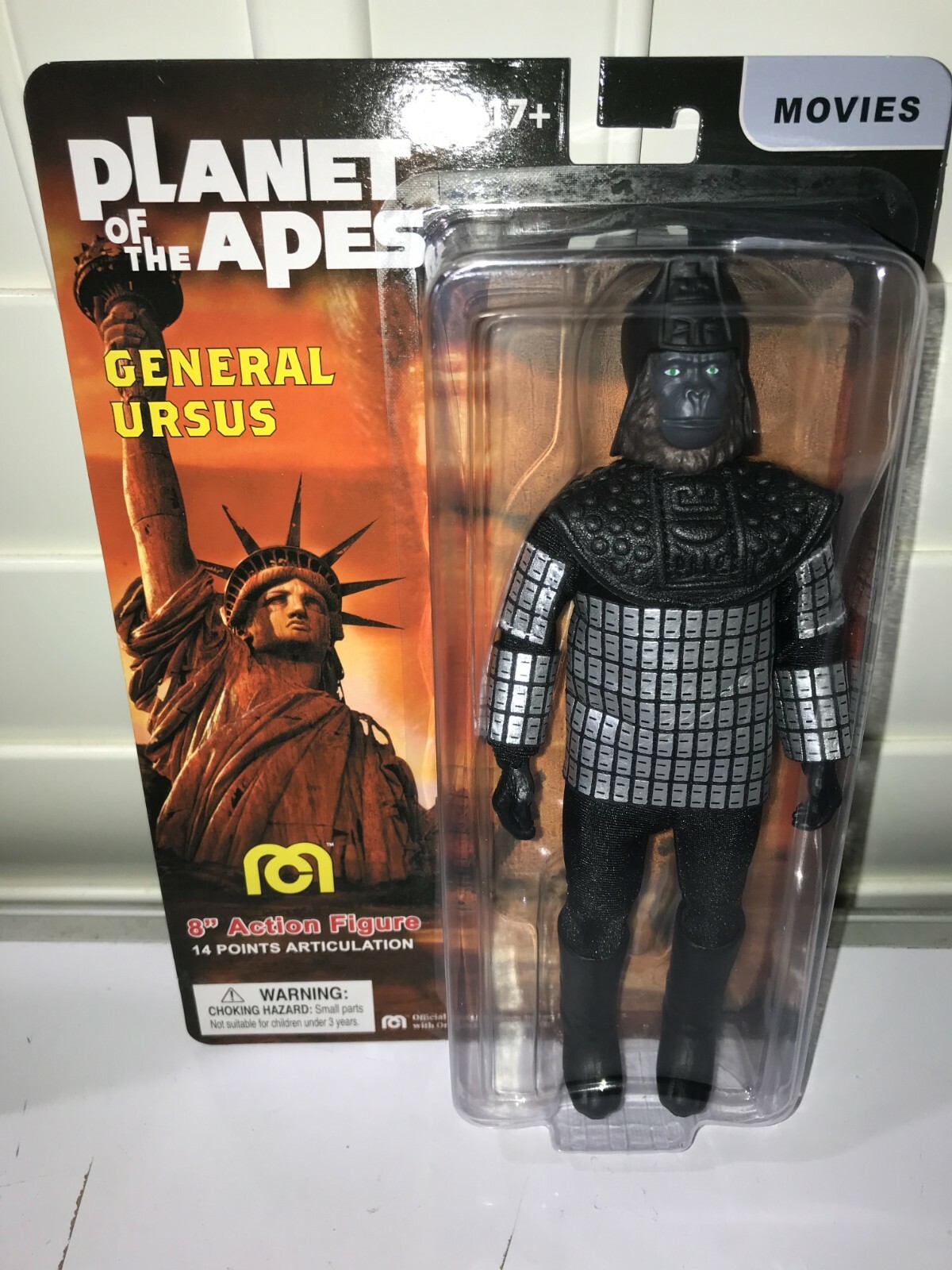 Mego Planet of the Apes General ursus 8” Action Figure Movies NEW