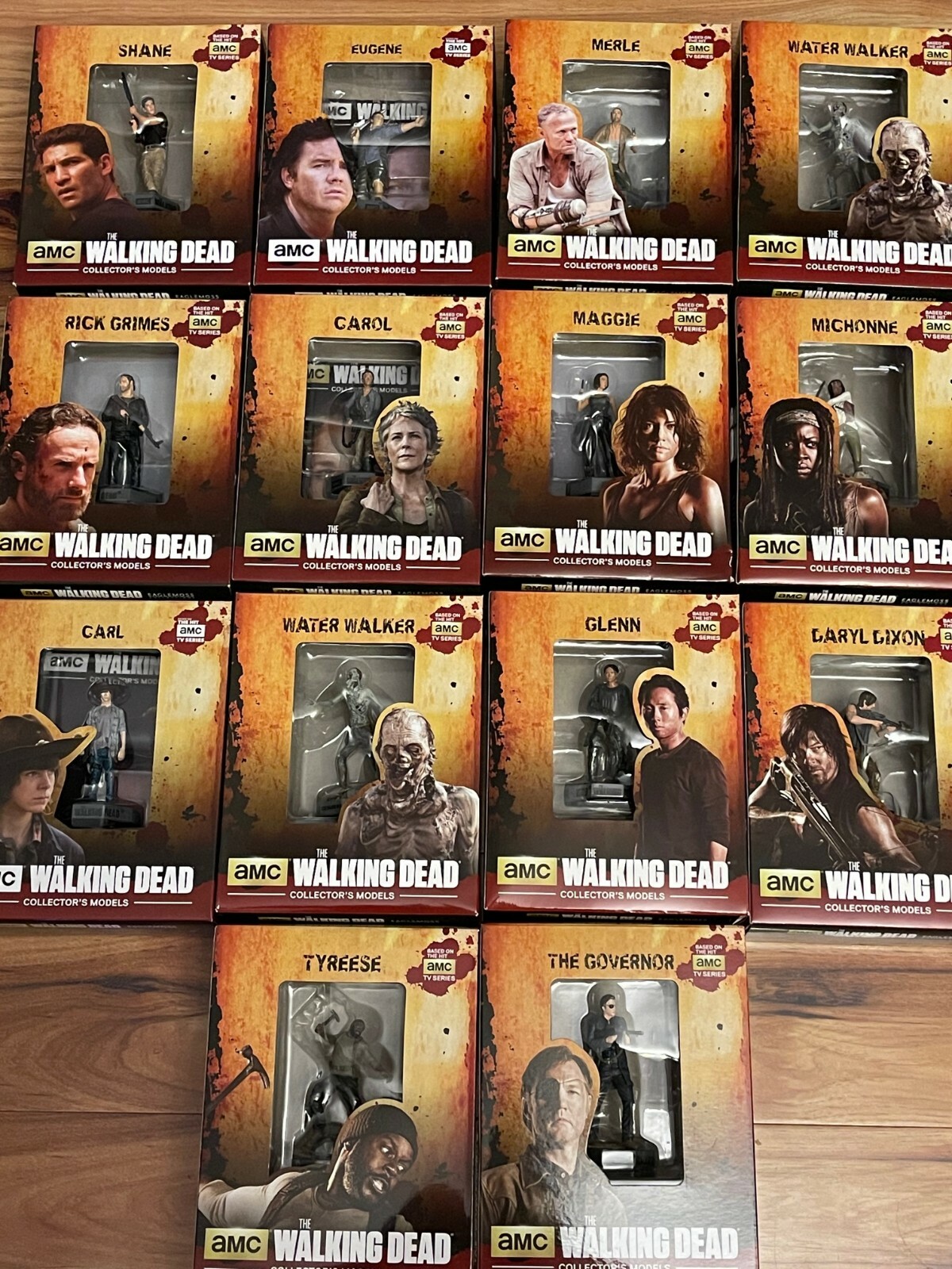 Eaglemoss Walking Dead Collector’s Models Rick Grimes Daryl Carol Maggie YouPick