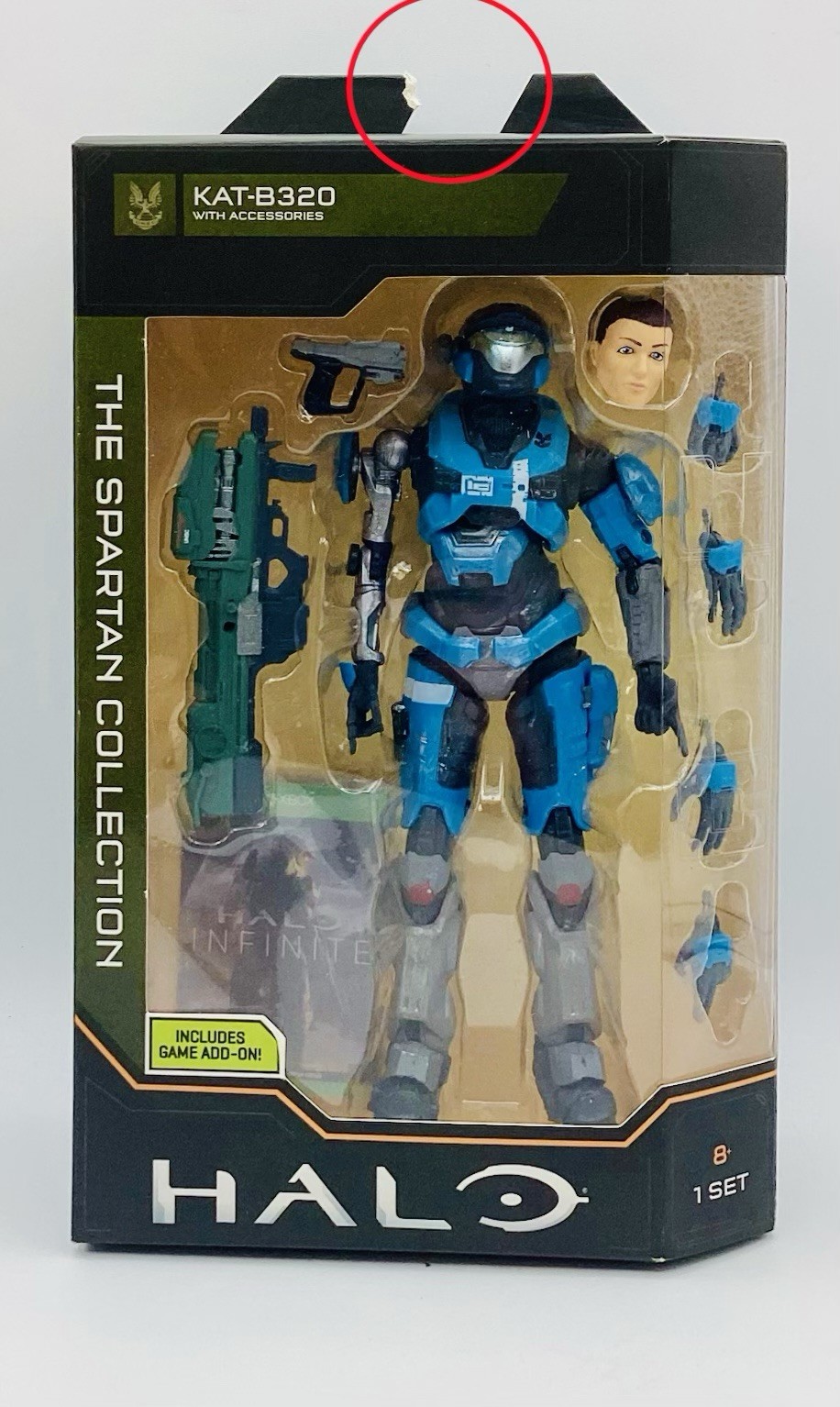 Halo Infinite THE Spartan Collection KAT-B320 Includes Game Add-On *DAMAGED PKG*