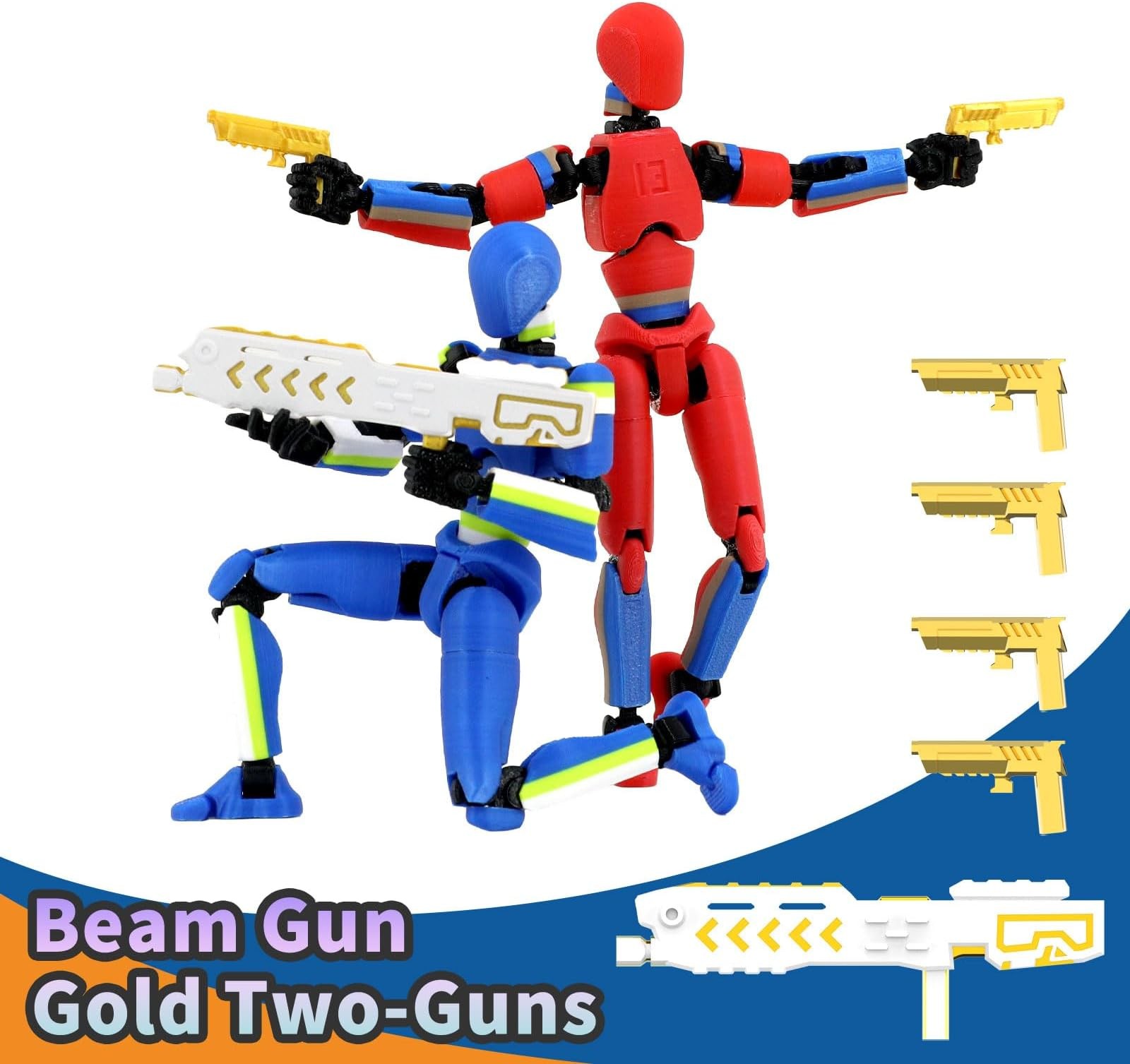 5-Pack Titan 13 Action Figure Already Assembled, Multi-Colored Titan 13 Actio…