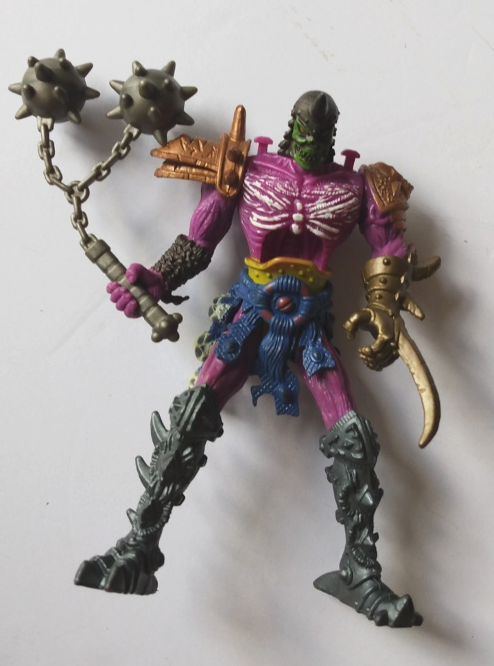 4 Vntg. Chap Mei Wizard’s Magic Demon Galapagos/thor/ogre/Beast raider figures