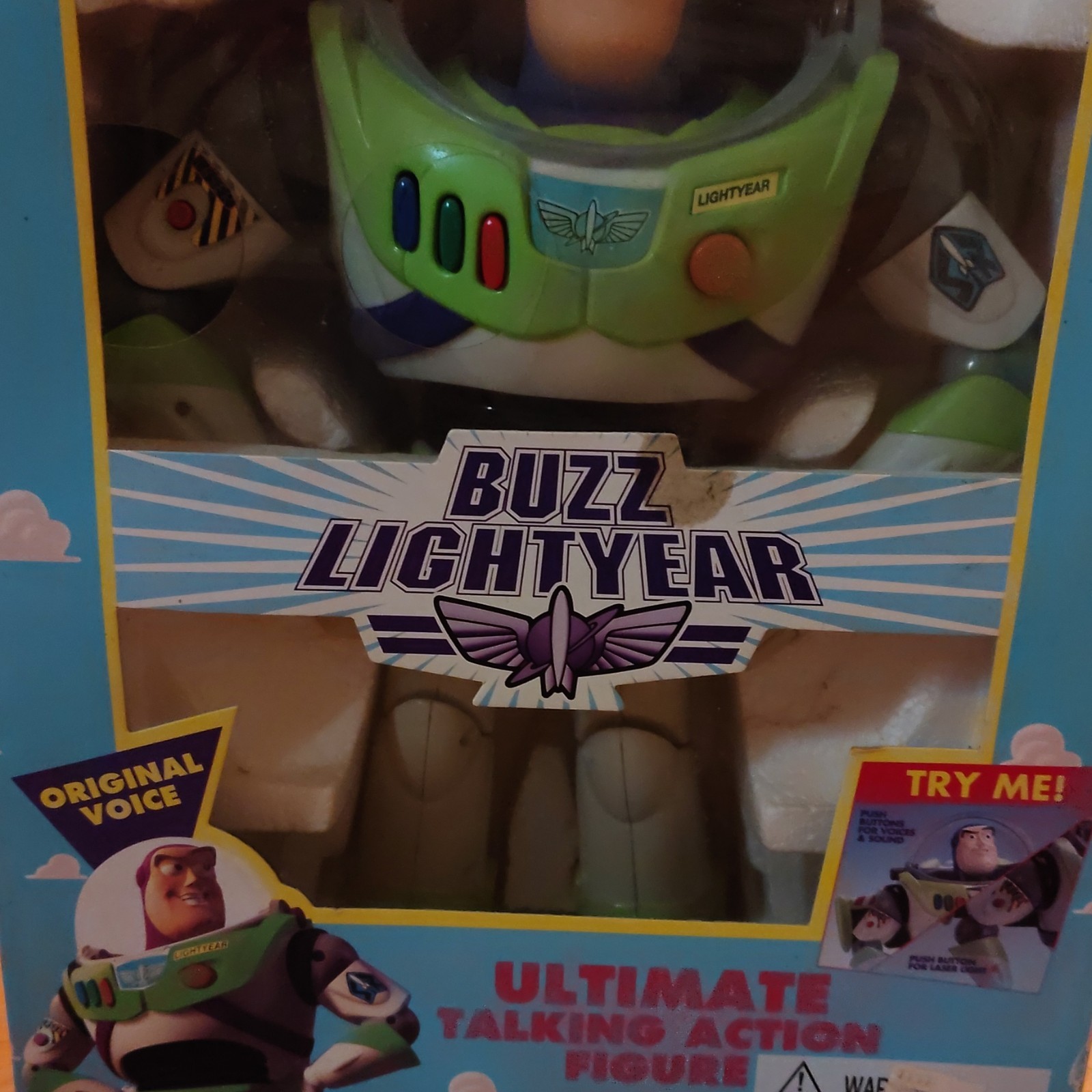 Disney/Pixar Toy Story Buzz Lightyear Ultimate Talking Figure Original Voice