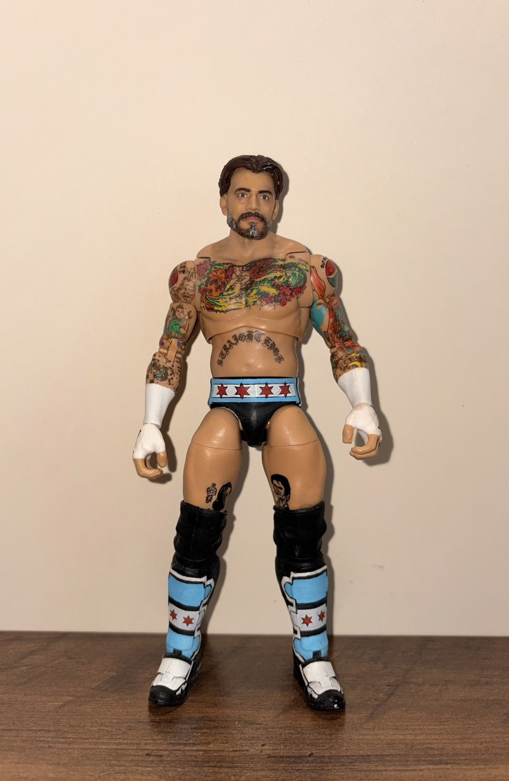 CM PUNK WWE MATTEL ULTIMATE CUSTOM NOC2025 JOHN CENA FIGURE