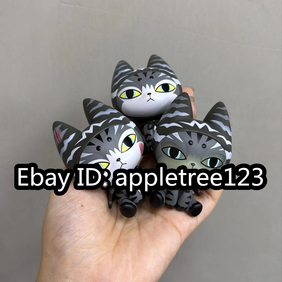 UNBOX BADMEAW CATTY Single BLIND BOX (2Pcs) SOFT VINYL Figure Sofubi H6CM(2.4in)