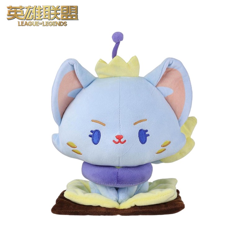 Official League of Legends Yuumi Lulu Ziggs Plush Doll Hug Pillow Stuffed Gift