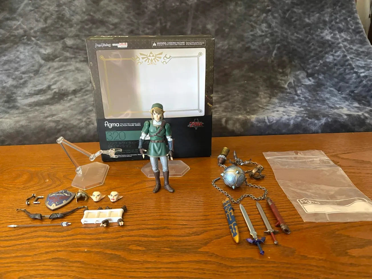 Max Factory Good Smile Company Figma #320 DX Twilight Princess Link READ DESC