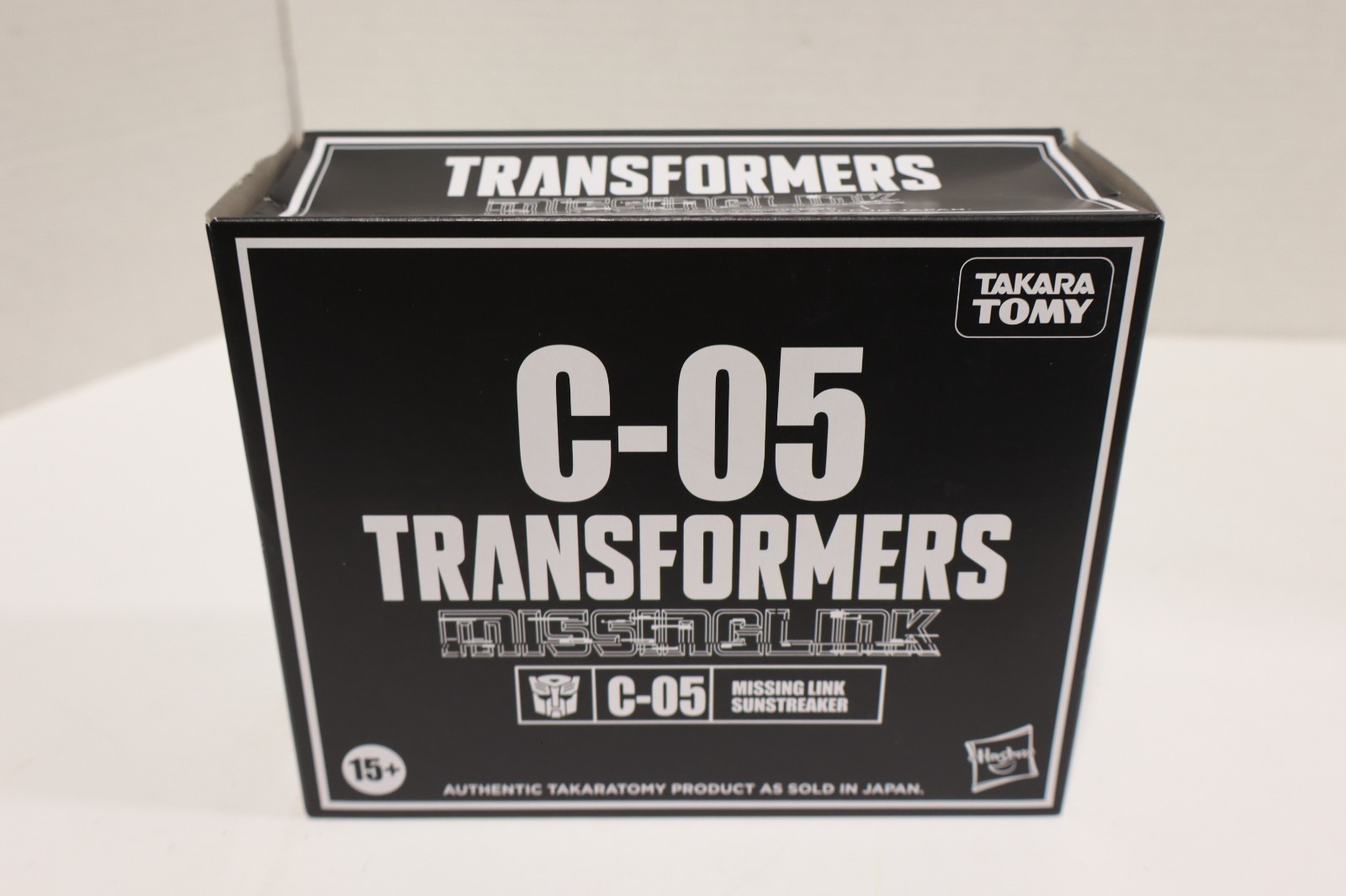 Transformers MISSING LINK C-05 Sunstreaker Retro-style Autobot BOX WEAR
